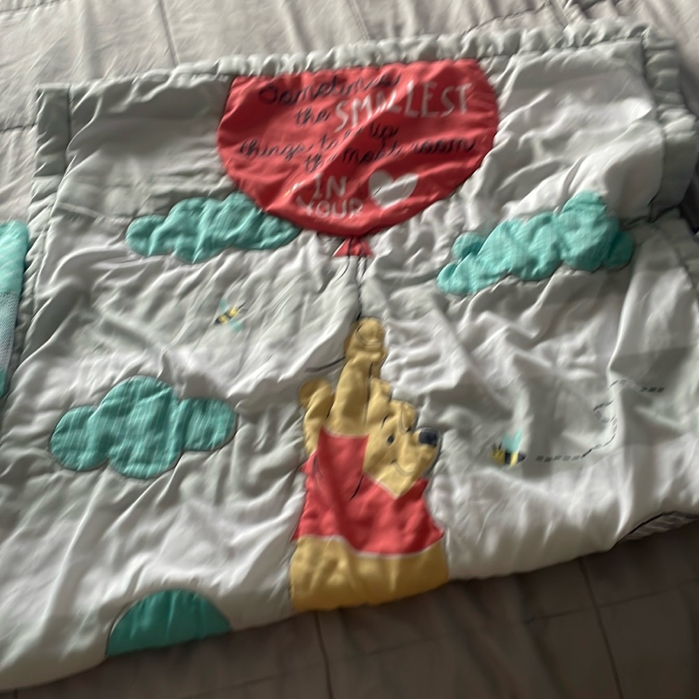 Disney Winnie the Pooh Crib Bedding Set